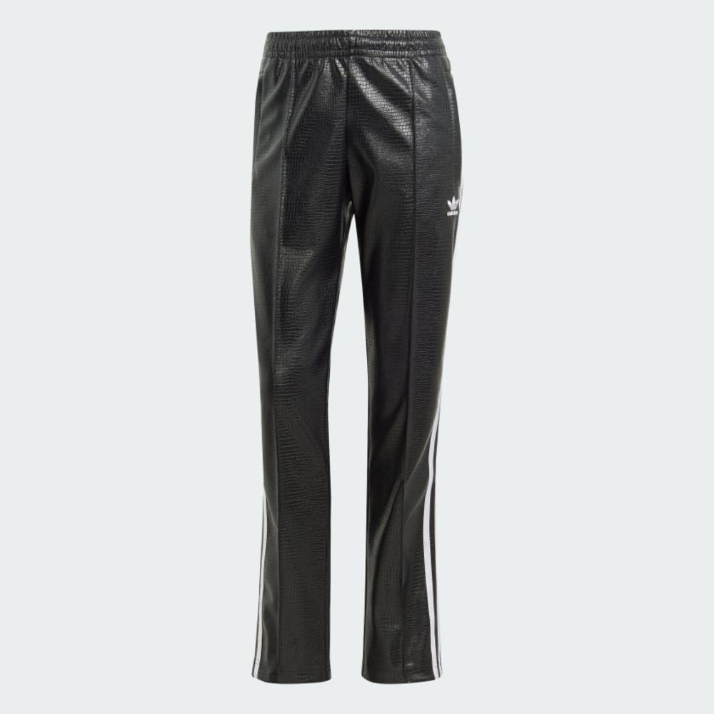 ADIDAS ORIGINALS PREMIUM FAUX LEATHER SST LUXE TRACK PANTS Python skin Small NWT - Picture 16 of 17